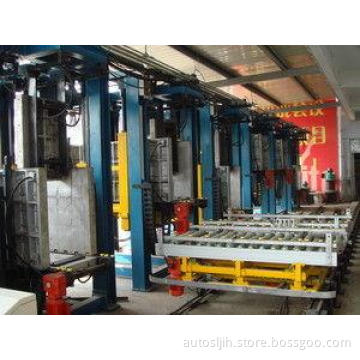 Auto Refrigerator Assembly Line , 6-station Cabinet Foaming